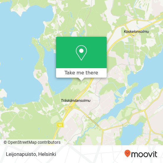 Leijonapuisto map