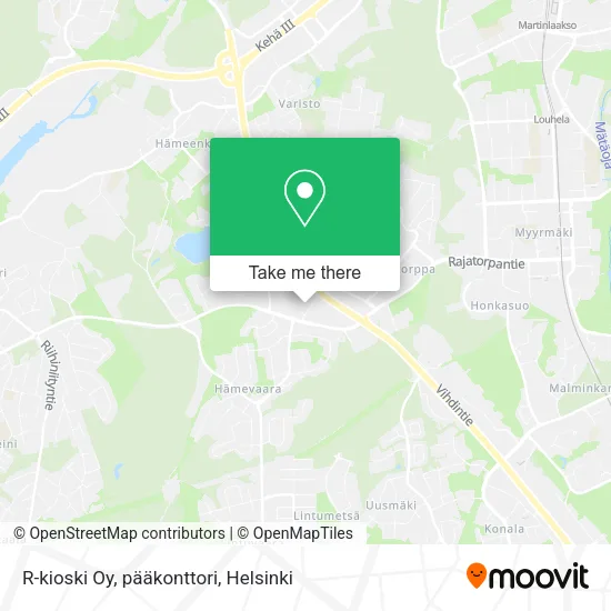 R-kioski Oy, pääkonttori map
