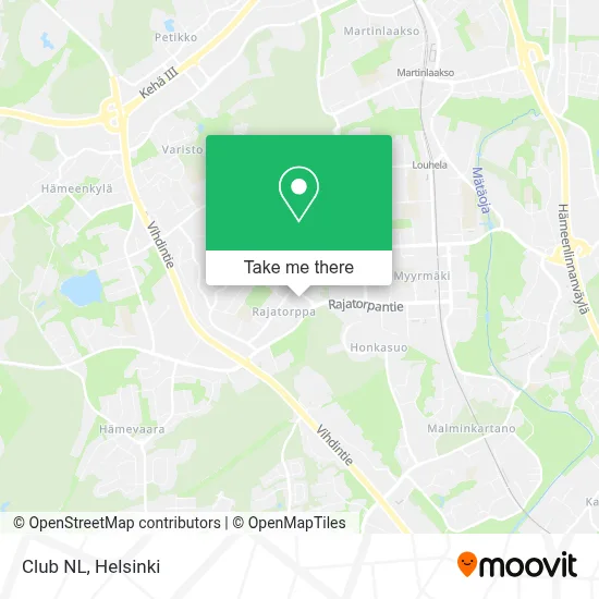 Club NL map