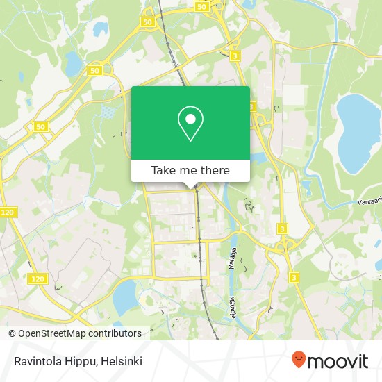 Ravintola Hippu map