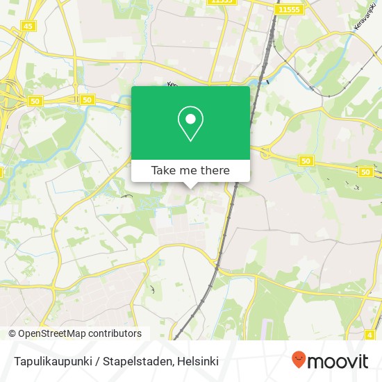 Tapulikaupunki / Stapelstaden map