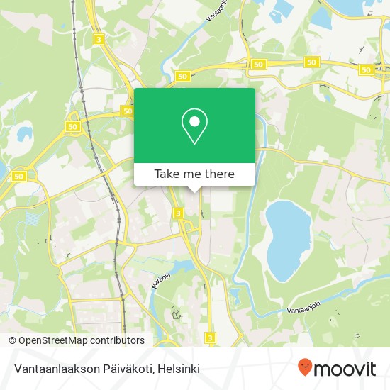 Vantaanlaakson Päiväkoti map