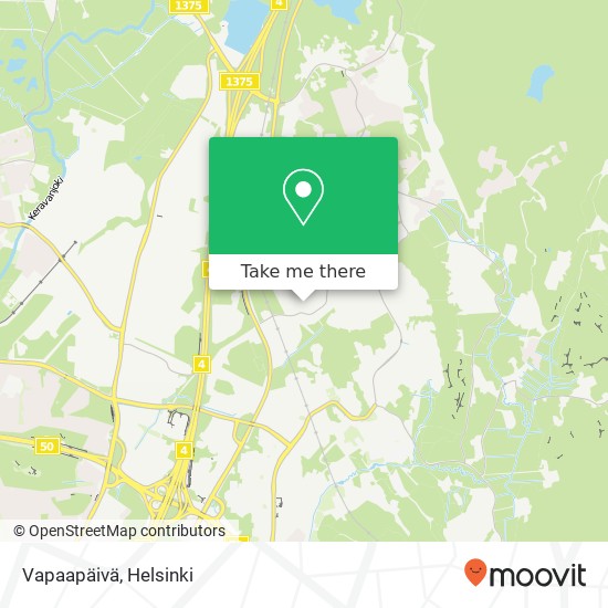 Vapaapäivä map