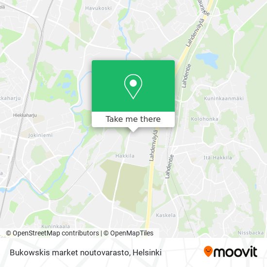 Bukowskis market noutovarasto map