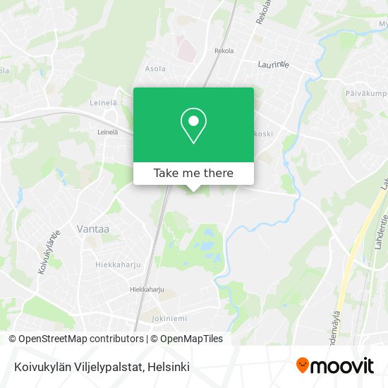 Koivukylän Viljelypalstat map