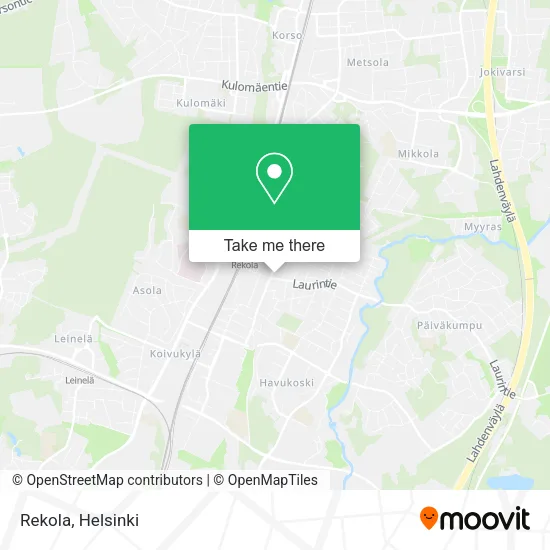 Rekola map