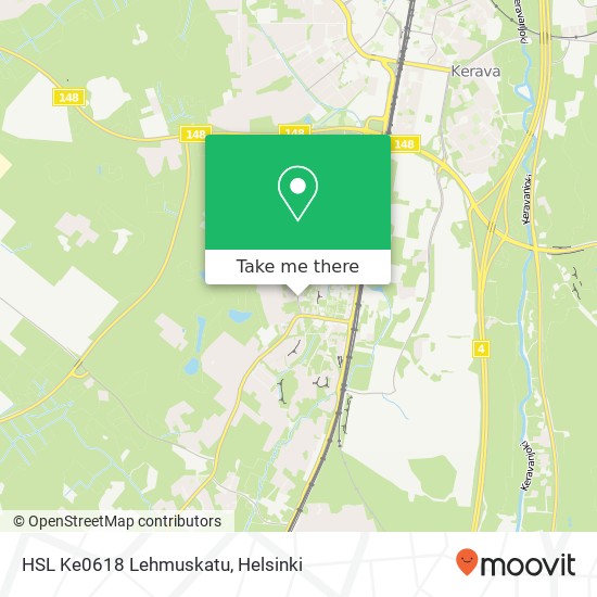 HSL Ke0618 Lehmuskatu map