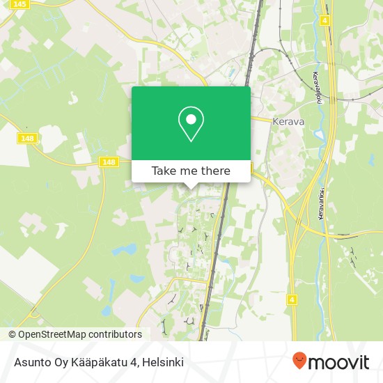 Asunto Oy Kääpäkatu 4 map