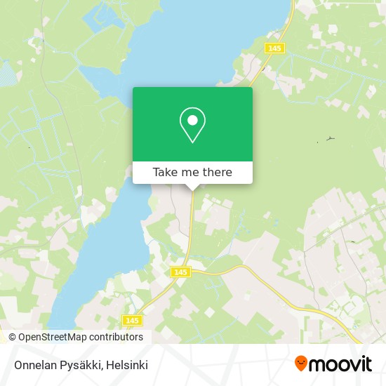 Onnelan Pysäkki map