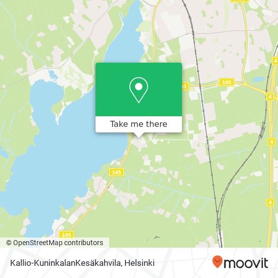 Kallio-KuninkalanKesäkahvila map