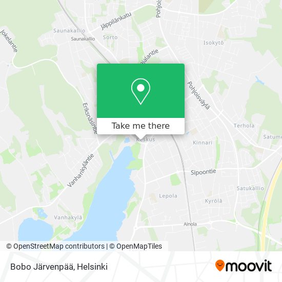 Bobo Järvenpää map