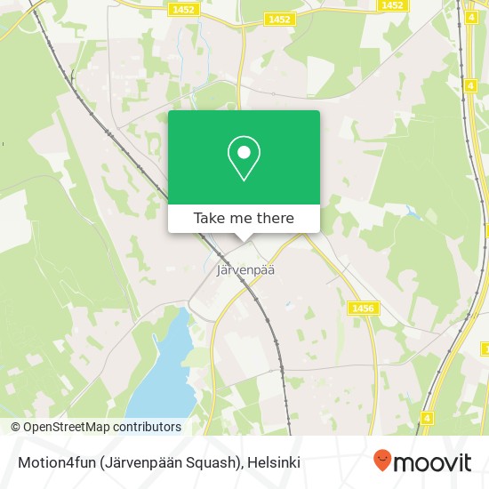 Motion4fun (Järvenpään Squash) map