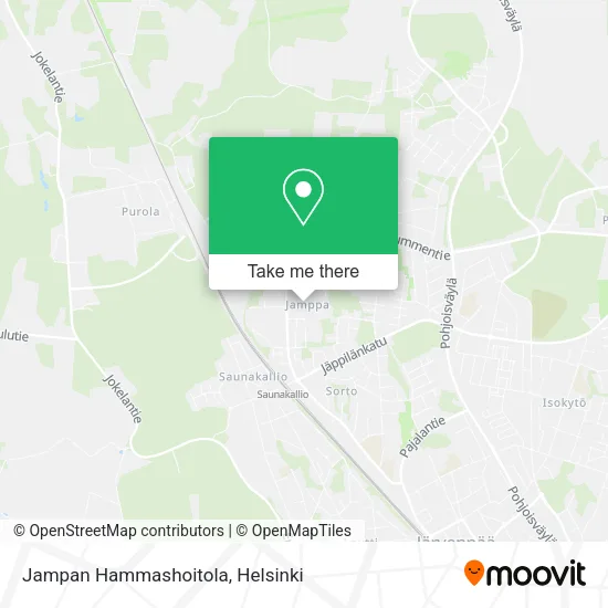 Jampan Hammashoitola map