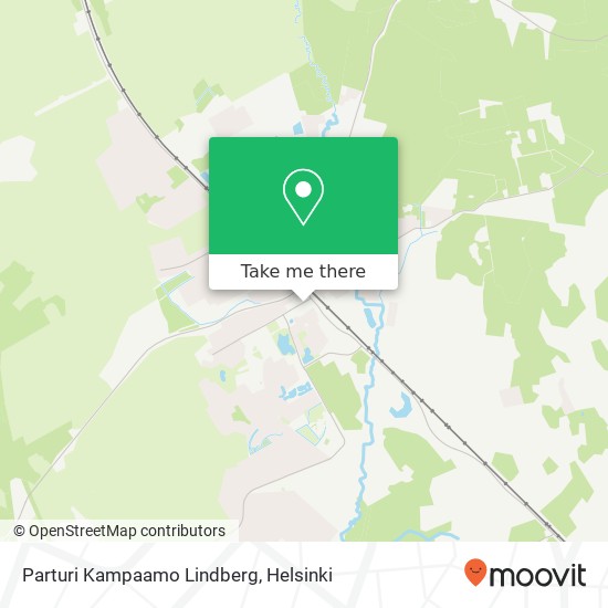 Parturi Kampaamo Lindberg map