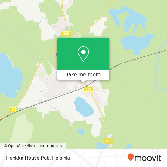 Henkka House Pub map