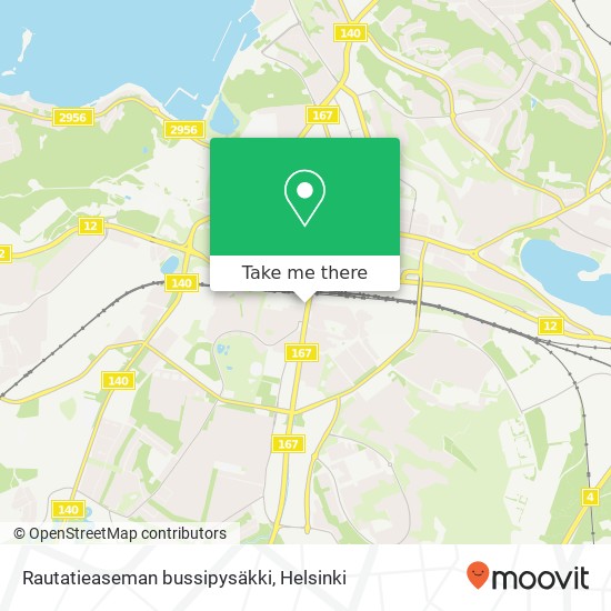 Rautatieaseman bussipysäkki map