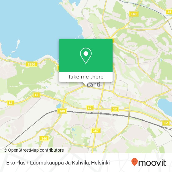 EkoPlus+ Luomukauppa Ja Kahvila map