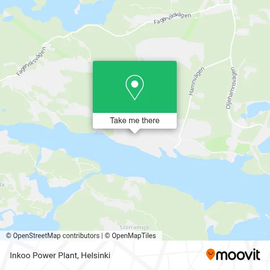 Inkoo Power Plant map