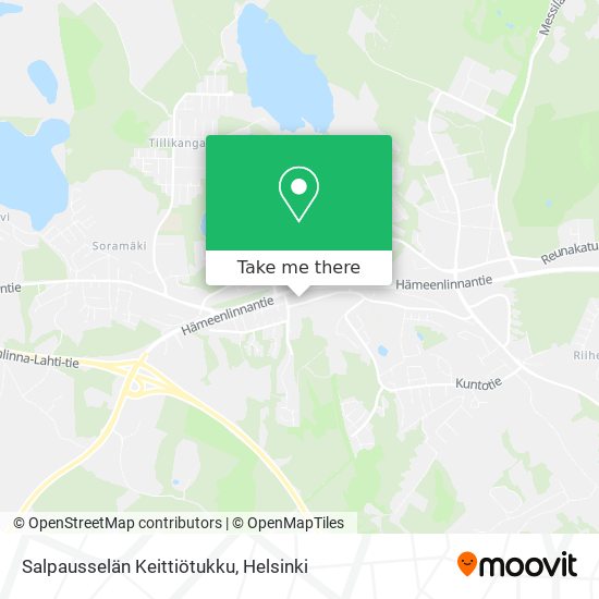 Salpausselän Keittiötukku map