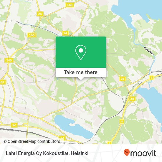 Lahti Energia Oy Kokoustilat map