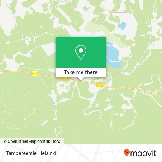 Tampereentie map