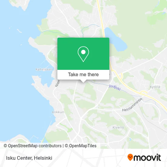 Isku Center map