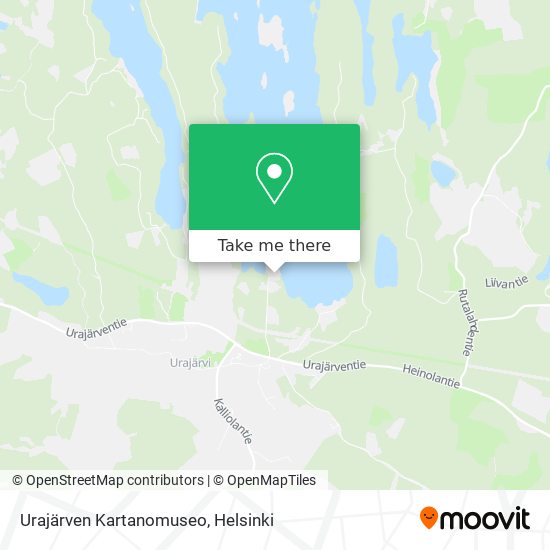 Urajärven Kartanomuseo map