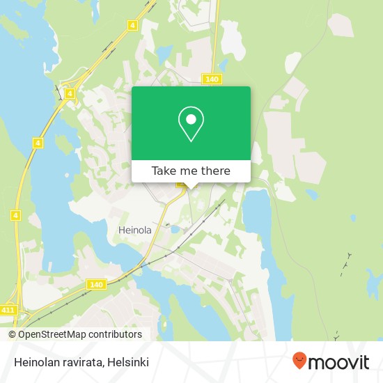 Heinolan ravirata map