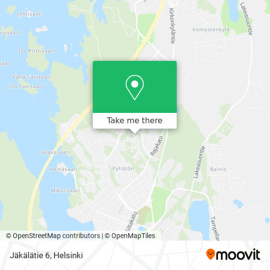 Jäkälätie 6 map