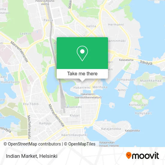 Indian Market map