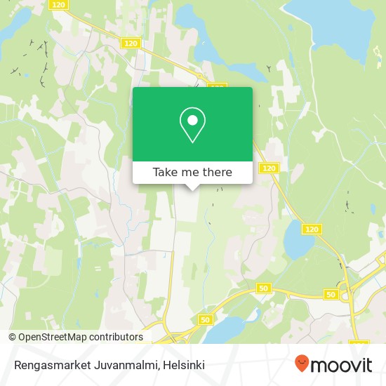 Rengasmarket Juvanmalmi map