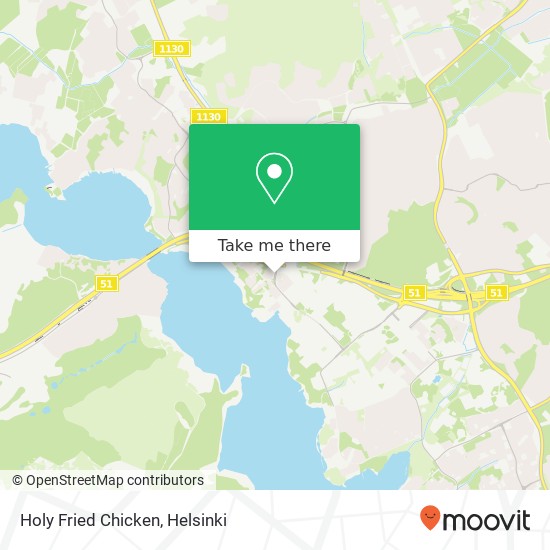 Holy Fried Chicken map