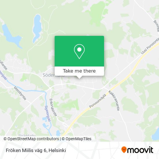 Fröken Miilis väg 6 map