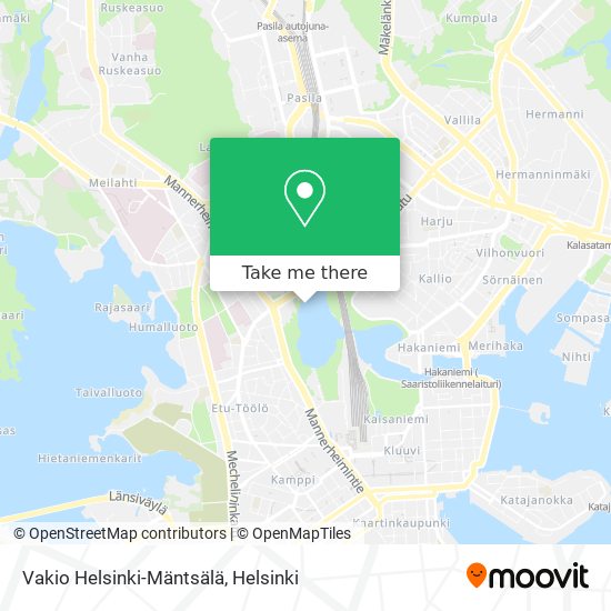 Vakio Helsinki-Mäntsälä map