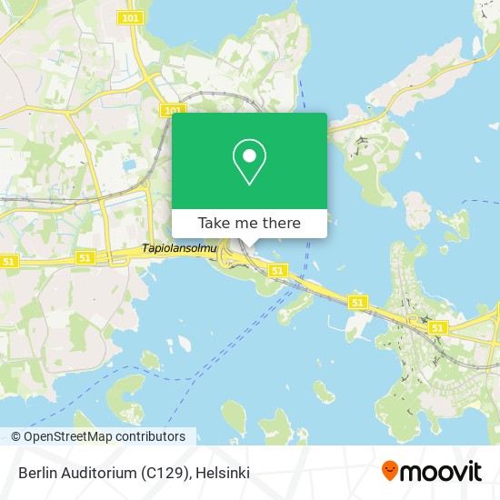 Berlin Auditorium (C129) map