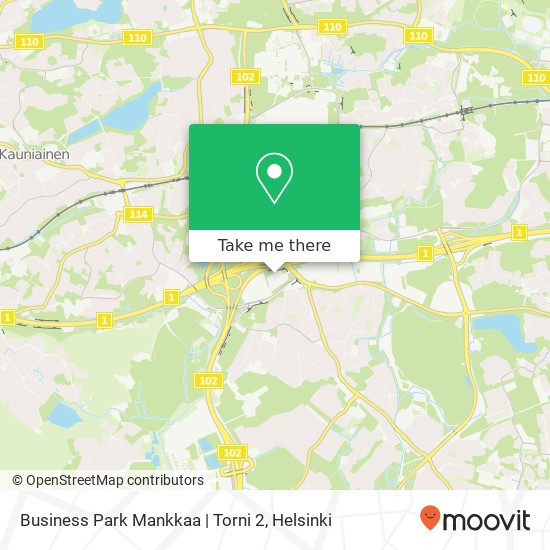 Business Park Mankkaa | Torni 2 map