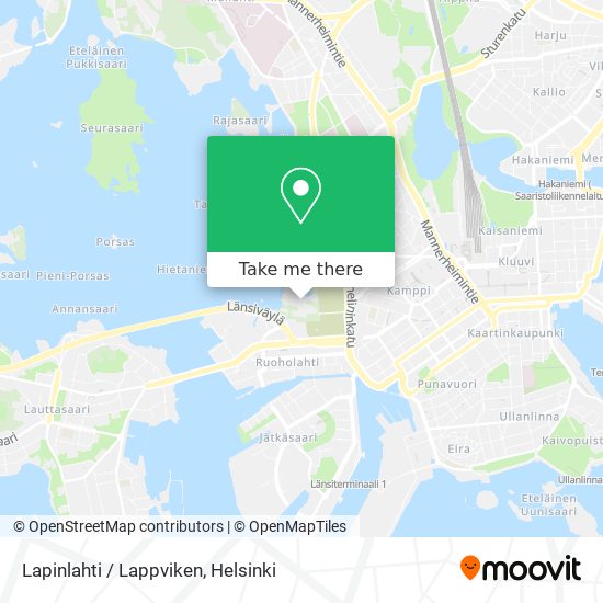 Lapinlahti /  Lappviken map
