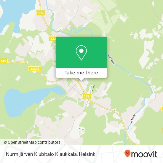 Nurmijärven Klubitalo Klaukkala map