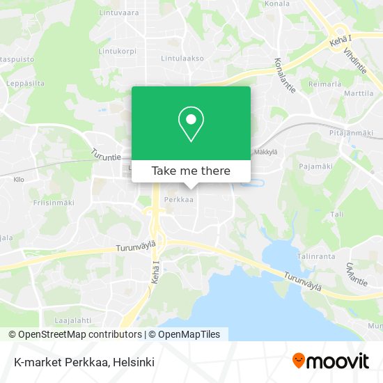 K-market Perkkaa map