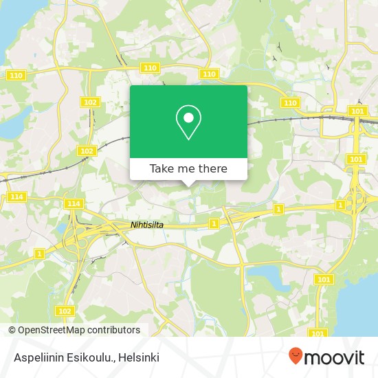 Aspeliinin Esikoulu. map