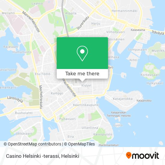 Casino Helsinki -terassi map