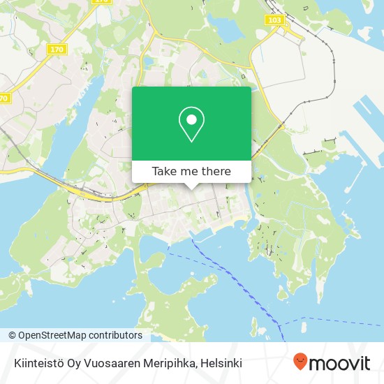 Kiinteistö Oy Vuosaaren Meripihka map