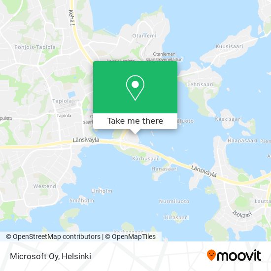 Microsoft Oy map