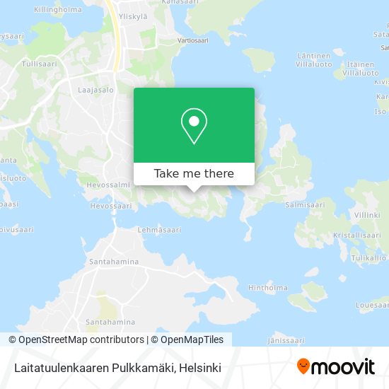 Laitatuulenkaaren Pulkkamäki map