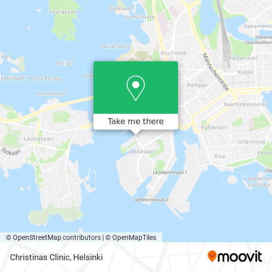 Christinas Clinic map