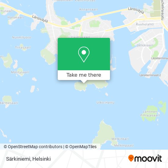 Särkiniemi map