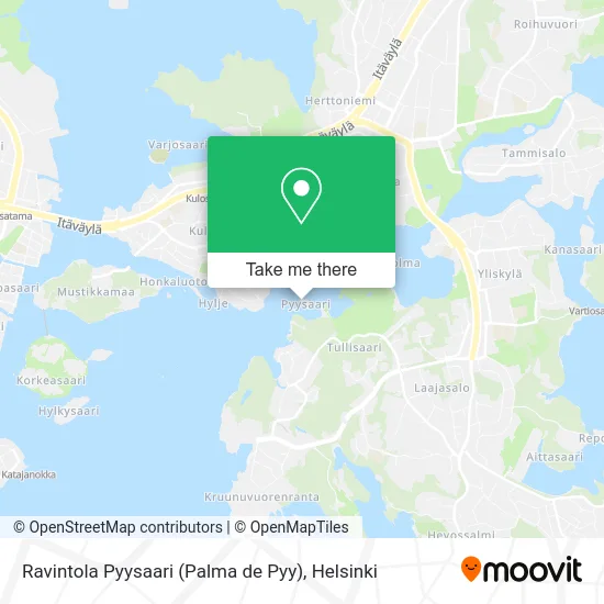 Pyysaari Restaurant (Palma de Pyy) map