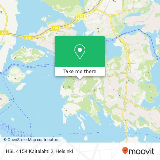 HSL 4154 Kaitalahti 2 map