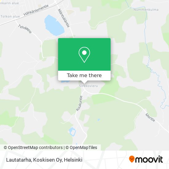 Lautatarha, Koskisen Oy map