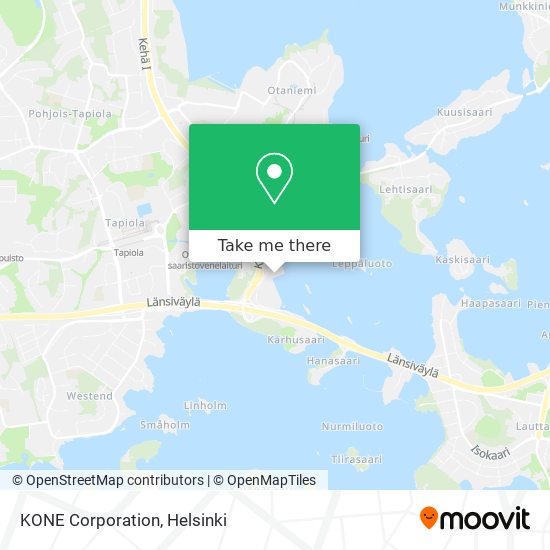 KONE Corporation map